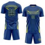 Sublimation Navy Soccer US Custom Gold Jersey Blue Uniform Sublimation Navy Soccer US Custom Gold Jersey Blue Uniform
