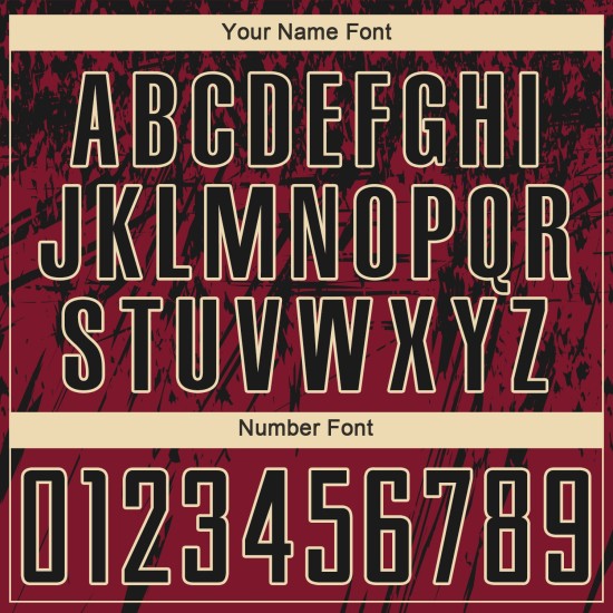 Jersey Soccer Black-Cream Uniform Sublimation Crimson Custom Jersey Soccer Black-Cream Uniform Sublimation Crimson Custom