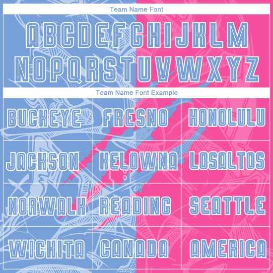 Pattern Sublimation Light Blue-Pink Uniform Graffiti Scratch Jersey Custom Soccer Pattern Sublimation Light Blue-Pink Uniform Graffiti Scratch Jersey Custom Soccer
