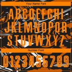 Soccer Bay Orange Orange-Texas Sublimation Custom Uniform Figure Jersey Soccer Bay Orange Orange-Texas Sublimation Custom Uniform Figure Jersey