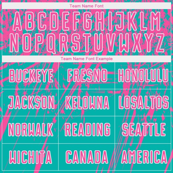 Sublimation Soccer Uniform Pink-White Jersey Aqua Custom Sublimation Soccer Uniform Pink-White Jersey Aqua Custom