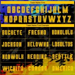 Sublimation Uniform Gold-Royal Jersey Soccer Custom Figure Sublimation Uniform Gold-Royal Jersey Soccer Custom Figure