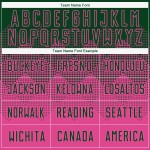 Sublimation Pink Custom Soccer Jersey Green Uniform Sublimation Pink Custom Soccer Jersey Green Uniform