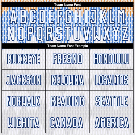 Sublimation Custom Royal White Soccer Uniform Jersey Sublimation Custom Royal White Soccer Uniform Jersey