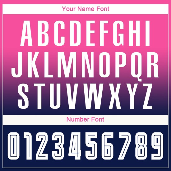 Long Sleeve Jersey Fade Uniform Custom Pink Sublimation White-Navy Fashion Soccer Long Sleeve Jersey Fade Uniform Custom Pink Sublimation White-Navy Fashion Soccer