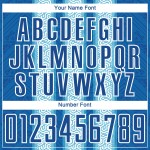 Light Custom Blue-White Ethnic Jersey Sublimation Soccer Stripes Uniform Blue Light Custom Blue-White Ethnic Jersey Sublimation Soccer Stripes Uniform Blue