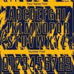 Uniform Sublimation Soccer Jersey Gold Navy Custom Uniform Sublimation Soccer Jersey Gold Navy Custom