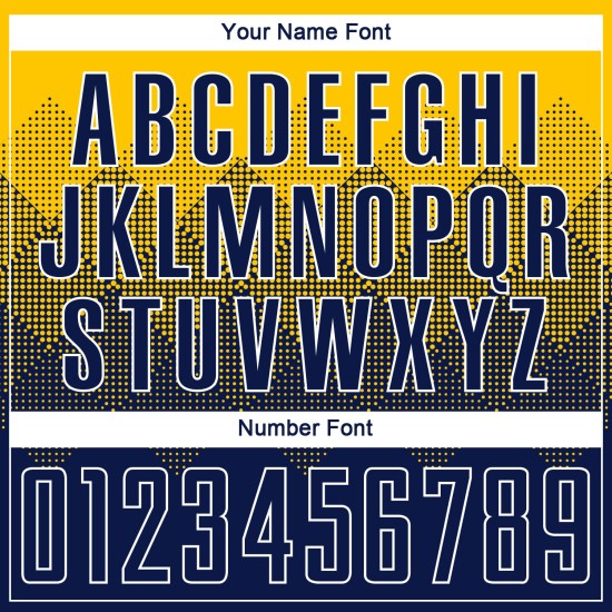 Custom Sublimation Jersey Soccer Gold Uniform Navy-White Custom Sublimation Jersey Soccer Gold Uniform Navy-White