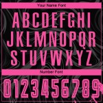 Soccer Sublimation Custom Uniform Pink Black Jersey Soccer Sublimation Custom Uniform Pink Black Jersey