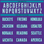 Custom Pinstripe Uniform Fashion Jersey Fade Soccer White-Teal Sublimation Purple Custom Pinstripe Uniform Fashion Jersey Fade Soccer White-Teal Sublimation Purple