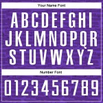 Purple Jersey Sublimation Custom White Soccer Uniform Purple Jersey Sublimation Custom White Soccer Uniform