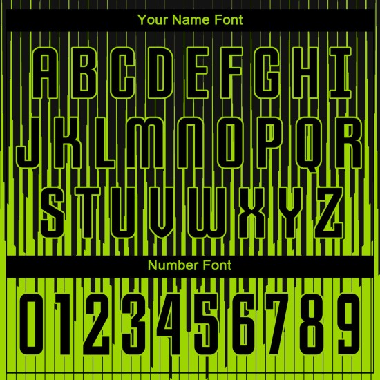 Black Custom Soccer Jersey Uniform Green Sublimation Neon Black Custom Soccer Jersey Uniform Green Sublimation Neon