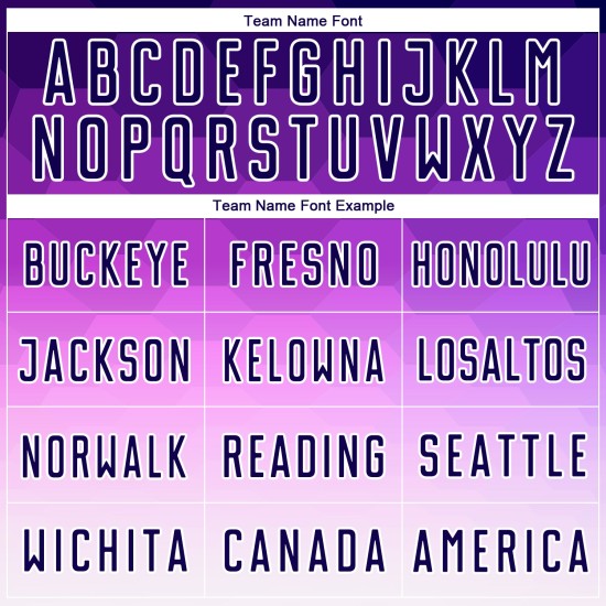 Dark Pattern Hexagons Sublimation Soccer Jersey Uniform Gradient Custom White Purple Dark Pattern Hexagons Sublimation Soccer Jersey Uniform Gradient Custom White Purple