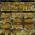 Jersey Brown-Gold Camo Salute Sublimation Soccer Custom Service Uniform To Jersey Brown-Gold Camo Salute Sublimation Soccer Custom Service Uniform To