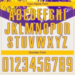 Uniform Custom Sublimation Soccer White Gold-Purple Jersey Uniform Custom Sublimation Soccer White Gold-Purple Jersey