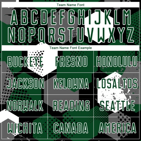 Black-White Jersey Uniform Custom Sublimation Soccer Green Black-White Jersey Uniform Custom Sublimation Soccer Green