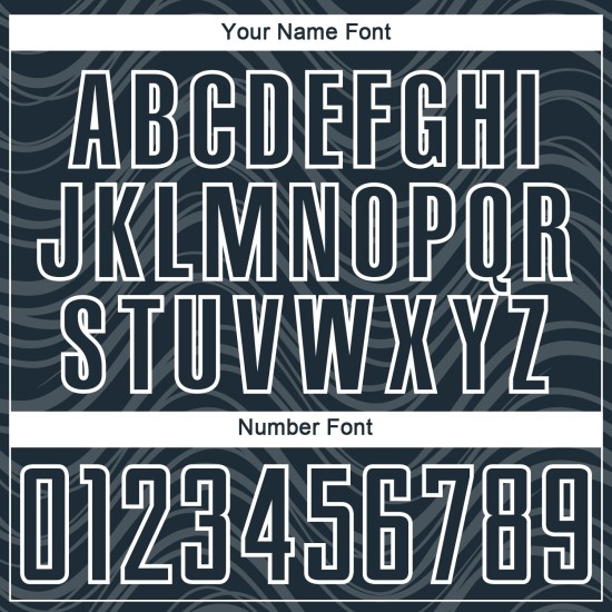 Wavy Jersey Custom Lines Sublimation White Soccer Uniform Navy Wavy Jersey Custom Lines Sublimation White Soccer Uniform Navy