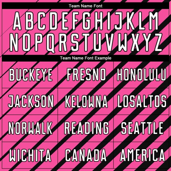 Custom White-Black Uniform Soccer Pink Jersey Sublimation Custom White-Black Uniform Soccer Pink Jersey Sublimation