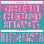 Sublimation Soccer Uniform Pink-White Jersey Aqua Custom Sublimation Soccer Uniform Pink-White Jersey Aqua Custom