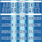 Light Custom Blue-White Ethnic Jersey Sublimation Soccer Stripes Uniform Blue Light Custom Blue-White Ethnic Jersey Sublimation Soccer Stripes Uniform Blue