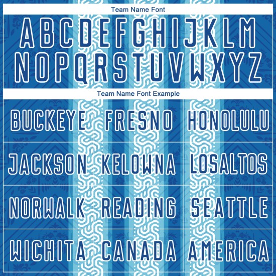 Light Custom Blue-White Ethnic Jersey Sublimation Soccer Stripes Uniform Blue Light Custom Blue-White Ethnic Jersey Sublimation Soccer Stripes Uniform Blue