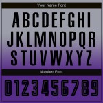 Long Sleeve Fade Soccer Gray Custom Black-Purple Sublimation Fashion Jersey Uniform Long Sleeve Fade Soccer Gray Custom Black-Purple Sublimation Fashion Jersey Uniform