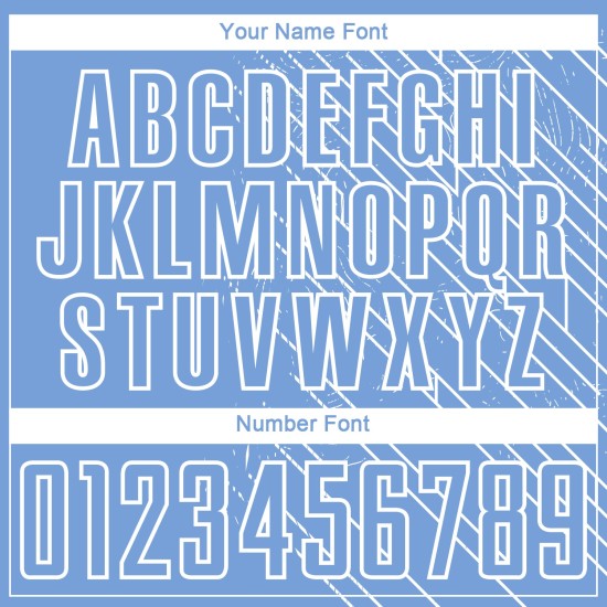 Blue Light Custom Uniform Soccer White Lines Jersey Sublimation Blue Light Custom Uniform Soccer White Lines Jersey Sublimation