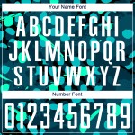 White-Navy Uniform Soccer Aqua Jersey Custom Sublimation White-Navy Uniform Soccer Aqua Jersey Custom Sublimation