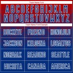 Royal-White Soccer Sublimation Jersey Uniform Custom Red Royal-White Soccer Sublimation Jersey Uniform Custom Red