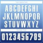 White-Navy Light Blue Fashion Soccer Jersey Fade Uniform Custom Sleeve Sublimation Long White-Navy Light Blue Fashion Soccer Jersey Fade Uniform Custom Sleeve Sublimation Long