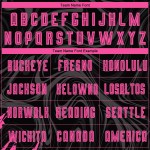 Soccer Sublimation Custom Uniform Pink Black Jersey Soccer Sublimation Custom Uniform Pink Black Jersey