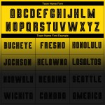 Uniform Custom Fashion Sublimation Gold Sleeve Soccer Black Fade Long Jersey Uniform Custom Fashion Sublimation Gold Sleeve Soccer Black Fade Long Jersey