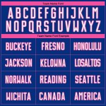 Fashion Jersey Uniform Custom White-Pink Sublimation Soccer Pinstripe Fade Royal Fashion Jersey Uniform Custom White-Pink Sublimation Soccer Pinstripe Fade Royal