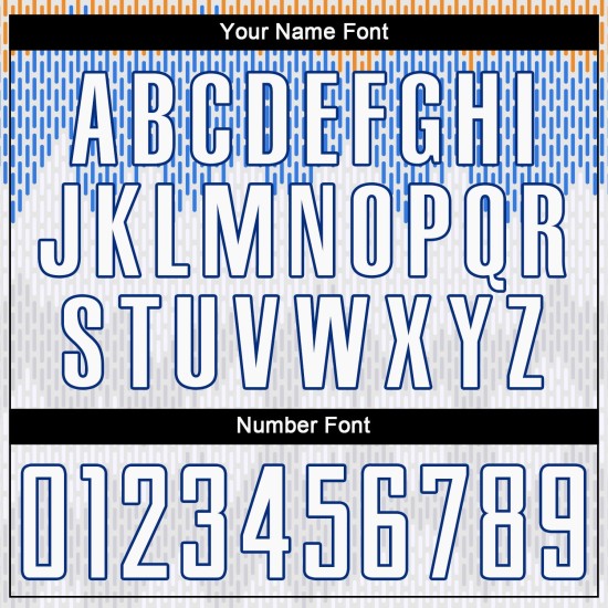 Sublimation Custom Royal White Soccer Uniform Jersey Sublimation Custom Royal White Soccer Uniform Jersey