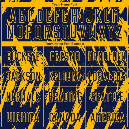 Uniform Sublimation Soccer Jersey Gold Navy Custom Uniform Sublimation Soccer Jersey Gold Navy Custom