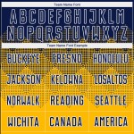 Custom Jersey Uniform Navy-White Gold Sublimation Soccer Custom Jersey Uniform Navy-White Gold Sublimation Soccer