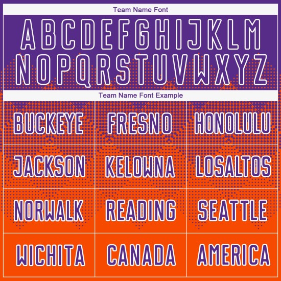 Sublimation Jersey Soccer Custom Purple-White Uniform Orange Sublimation Jersey Soccer Custom Purple-White Uniform Orange