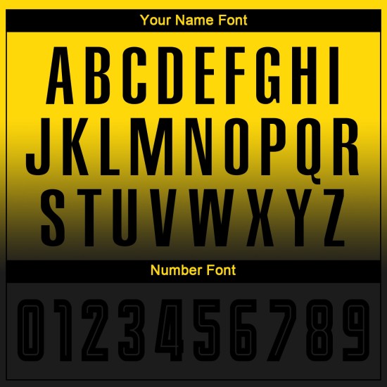 Uniform Custom Fashion Sublimation Gold Sleeve Soccer Black Fade Long Jersey Uniform Custom Fashion Sublimation Gold Sleeve Soccer Black Fade Long Jersey