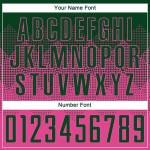 Sublimation Pink Custom Soccer Jersey Green Uniform Sublimation Pink Custom Soccer Jersey Green Uniform