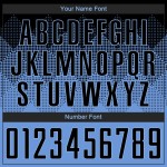 Custom Sublimation Black Jersey Uniform Soccer Blue Light Custom Sublimation Black Jersey Uniform Soccer Blue Light