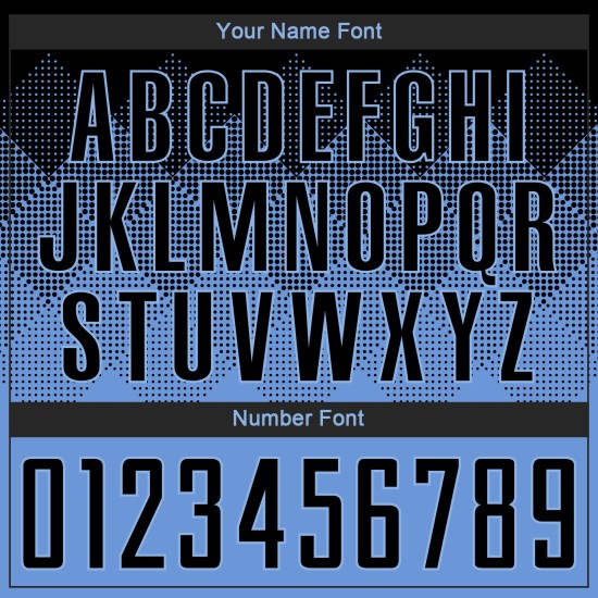 Custom Sublimation Black Jersey Uniform Soccer Blue Light Custom Sublimation Black Jersey Uniform Soccer Blue Light