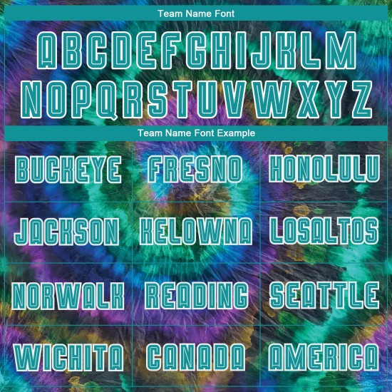 Dye Uniform Tie Sublimation Teal-White Soccer Custom Jersey Dye Uniform Tie Sublimation Teal-White Soccer Custom Jersey