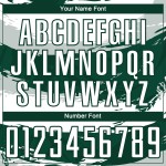 White Custom Sublimation Uniform Green Jersey Soccer White Custom Sublimation Uniform Green Jersey Soccer