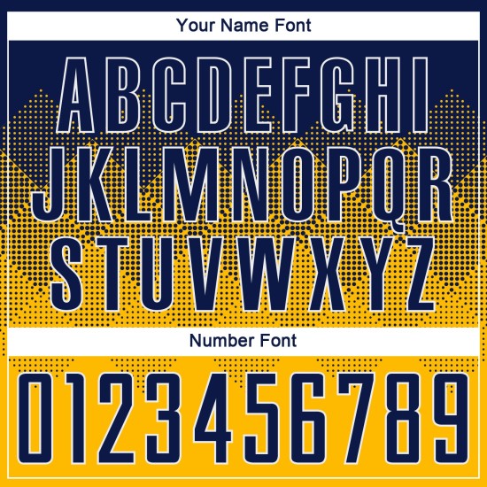 Custom Jersey Uniform Navy-White Gold Sublimation Soccer Custom Jersey Uniform Navy-White Gold Sublimation Soccer