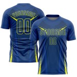 Sublimation Navy Soccer US Custom Gold Jersey Blue Uniform Sublimation Navy Soccer US Custom Gold Jersey Blue Uniform