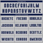 Custom Sublimation Soccer Uniform Fade Fashion Jersey Navy Gray Custom Sublimation Soccer Uniform Fade Fashion Jersey Navy Gray