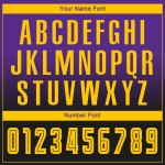 Custom Sleeve Soccer Fashion Jersey Purple Fade Gold-Black Uniform Long Sublimation Custom Sleeve Soccer Fashion Jersey Purple Fade Gold-Black Uniform Long Sublimation