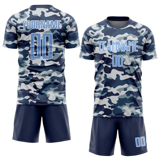 Sublimation Camo Blue-Royal Uniform Jersey Salute Service Soccer To Custom Light Sublimation Camo Blue-Royal Uniform Jersey Salute Service Soccer To Custom Light