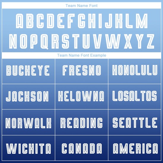 White-Navy Light Blue Fashion Soccer Jersey Fade Uniform Custom Sleeve Sublimation Long White-Navy Light Blue Fashion Soccer Jersey Fade Uniform Custom Sleeve Sublimation Long