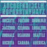 Purple Jersey Teal-White Soccer Sublimation Uniform Custom Purple Jersey Teal-White Soccer Sublimation Uniform Custom